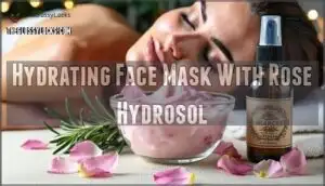 hydrating face mask with rose hydrosol hydrating face mask with rose hydrosol