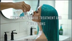 hydrogen peroxide treatment and precautions