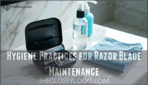 hygiene practices for razor blade maintenance