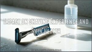 impact on shaving experience and skin health
