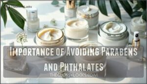 importance of avoiding parabens and phthalates