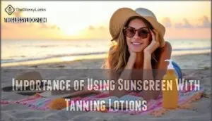 importance of using sunscreen with tanning lotions importance of using sunscreen with tanning lotions