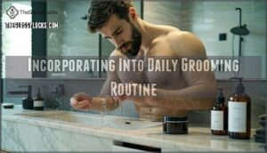 incorporating into daily grooming routine