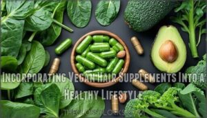 incorporating vegan hair supplements into a healthy lifestyle