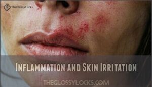 inflammation and skin irritation