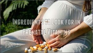 ingredients to look for in prenatal vitamins
