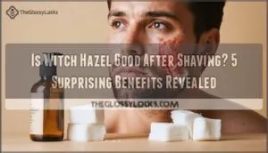 is witch hazel good after shaving