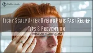 itchy scalp after dyeing hair