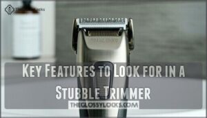 key features to look for in a stubble trimmer
