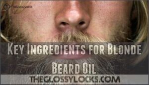 key ingredients for blonde beard oil