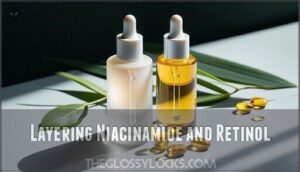 layering niacinamide and retinol