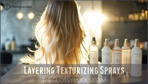 layering texturizing sprays