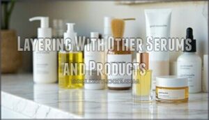 layering with other serums and products