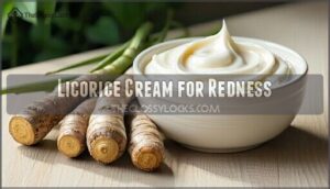 licorice cream for redness