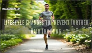 lifestyle changes to prevent further hair thinning