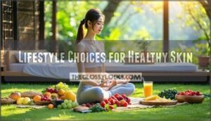 lifestyle choices for healthy skin