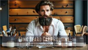 long beard care routine
