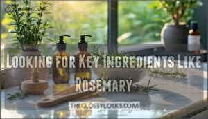 looking for key ingredients like rosemary