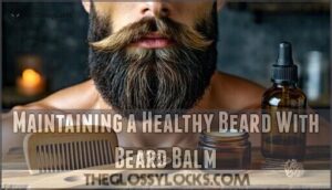 maintaining a healthy beard with beard balm