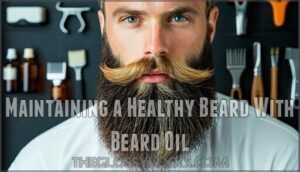 maintaining a healthy beard with beard oil