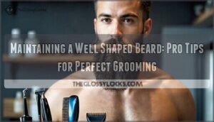 maintaining a well shaped beard