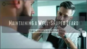maintaining a well shaped beard