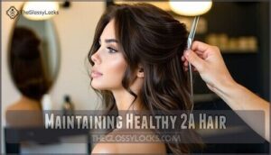 maintaining healthy 2a hair