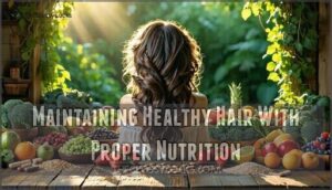 maintaining healthy hair with proper nutrition