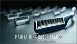 maintaining razor blades