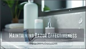 maintaining razor effectiveness