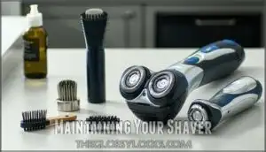 maintaining your shaver