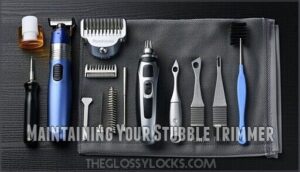 maintaining your stubble trimmer
