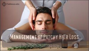 management of patchy hair loss