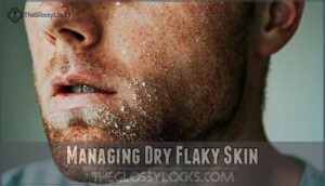 managing dry flaky skin