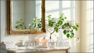 managing excess oil