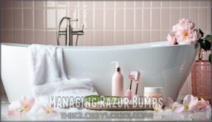 managing razor bumps