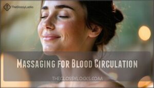 massaging for blood circulation massaging for blood circulation