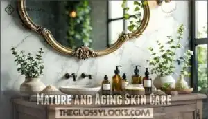 mature and aging skin care