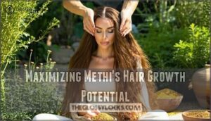 maximizing methi's hair growth potential