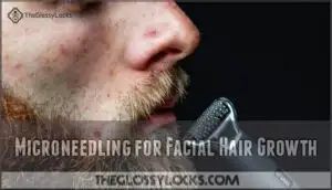 microneedling for facial hair growth