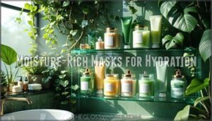 moisture-rich masks for hydration