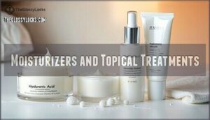 moisturizers and topical treatments