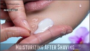 moisturizing after shaving