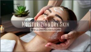 moisturizing dry skin