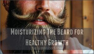 moisturizing the beard for healthy growth