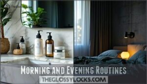 morning and evening routines