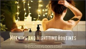 morning and nighttime routines