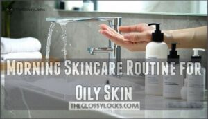 morning skincare routine for oily skin