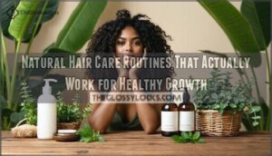 natural hair care routines