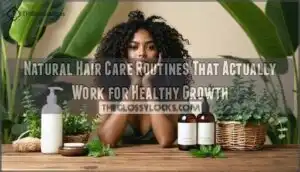 natural hair care routines